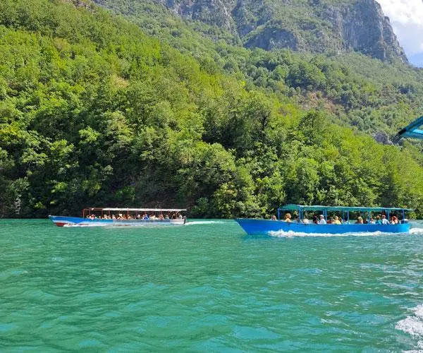 Valbona to Shkoder via Fierza & Koman Lake