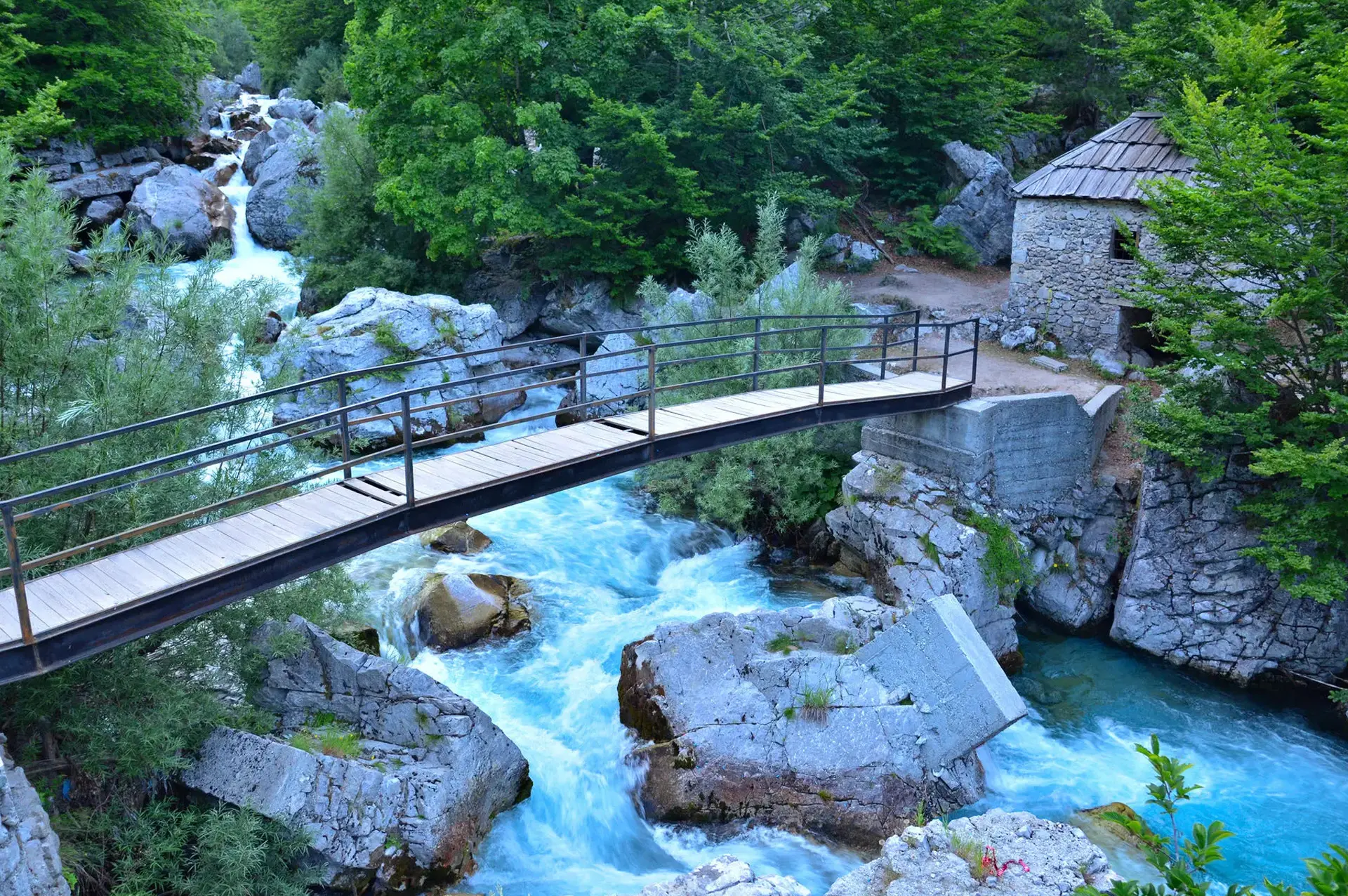 Shkoder to Valbona via Fierza & Koman Lake